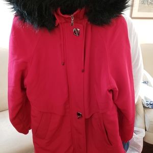 Fleet Street LTD. Red Winter Coat